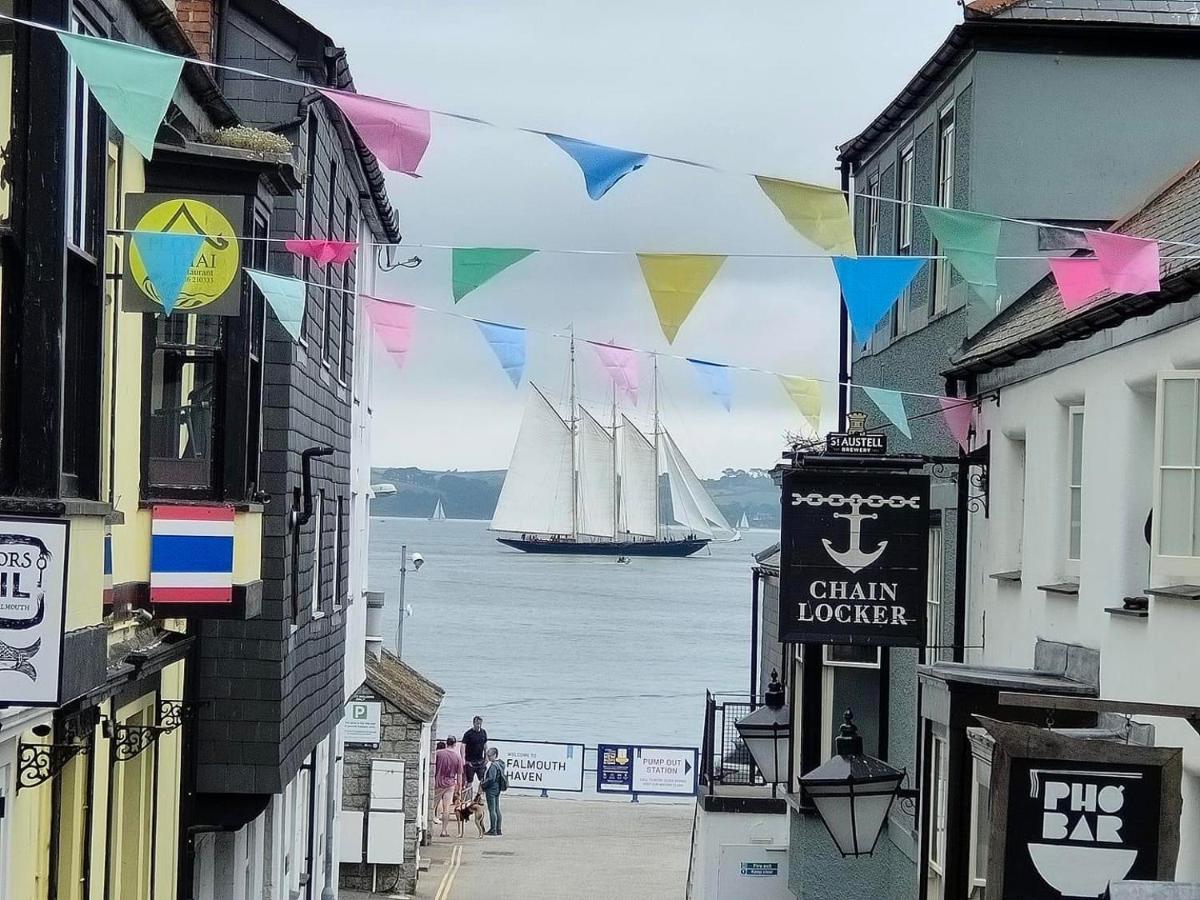 Puffin. Comfortable Annexe Central Falmouth Zewnętrze zdjęcie